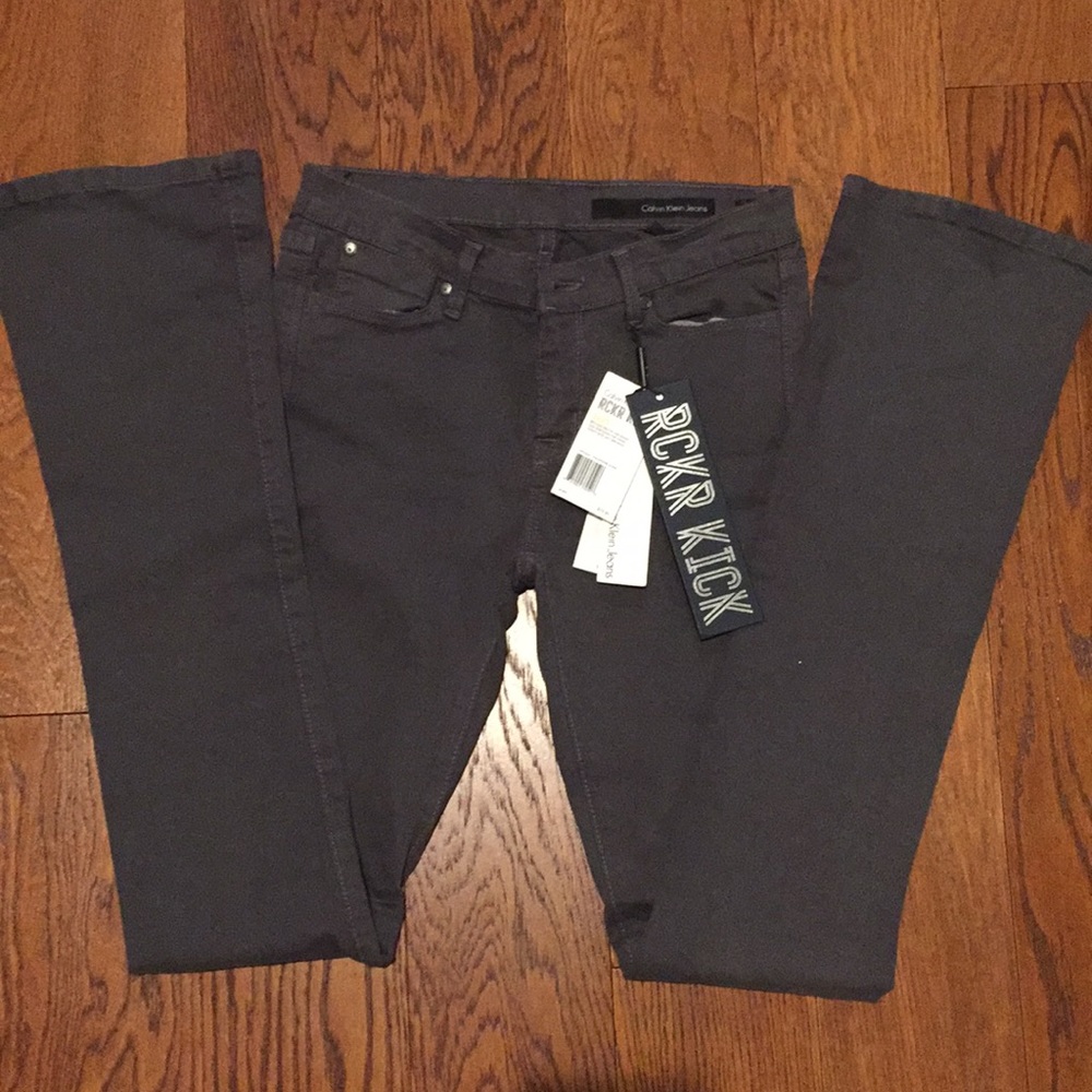 Womens jeans Calvin Klein Jeans size 2/32 RVKR Kick NWT